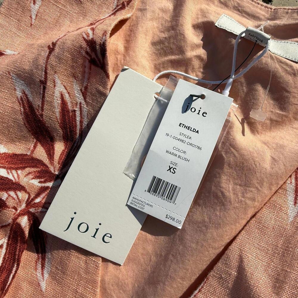 Joie Ethelda Floral Midi Vacation Dress - XS New with tags - Picture 2 of 3